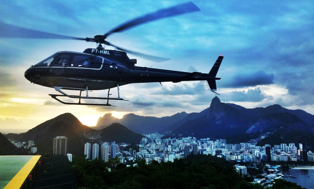 Helicopters Playing Big Role at the 2016 Olympics in Rio